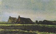 Vincent Van Gogh Farmhouses oil on canvas